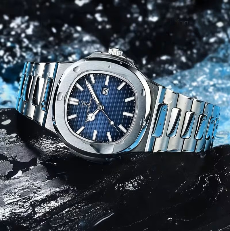 Reloj podegar clasico Malla de metal - Miniatura 3