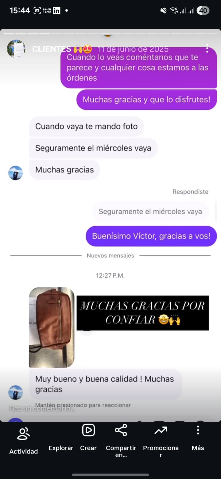 Foto de cliente