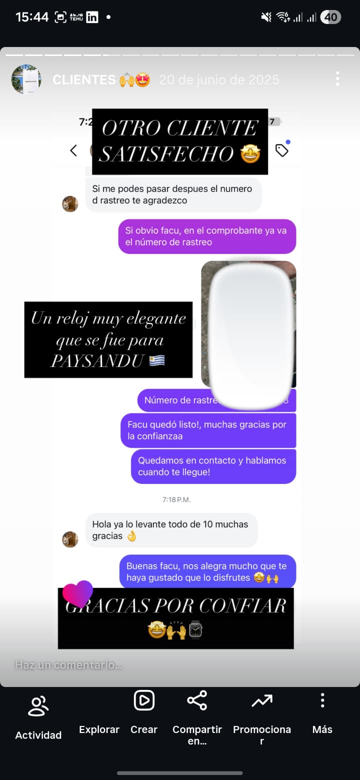 Foto de cliente