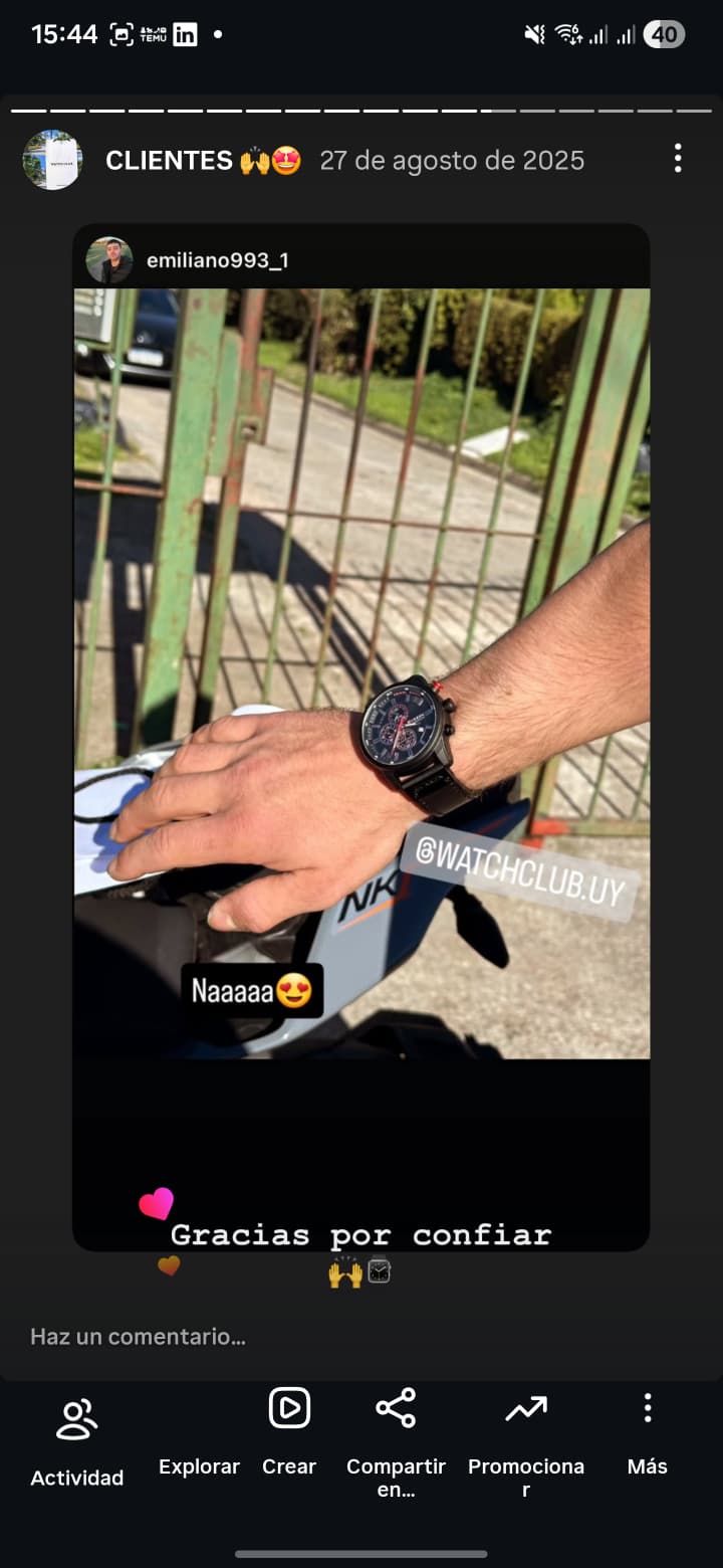 Foto de cliente